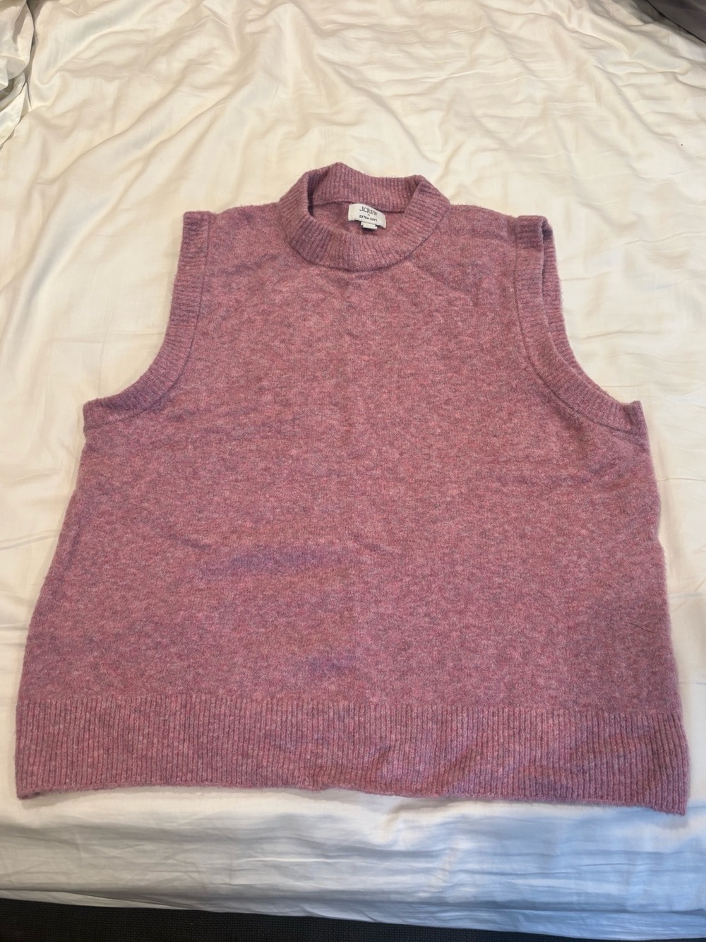 J. Crew Crewneck extra soft sweater vest